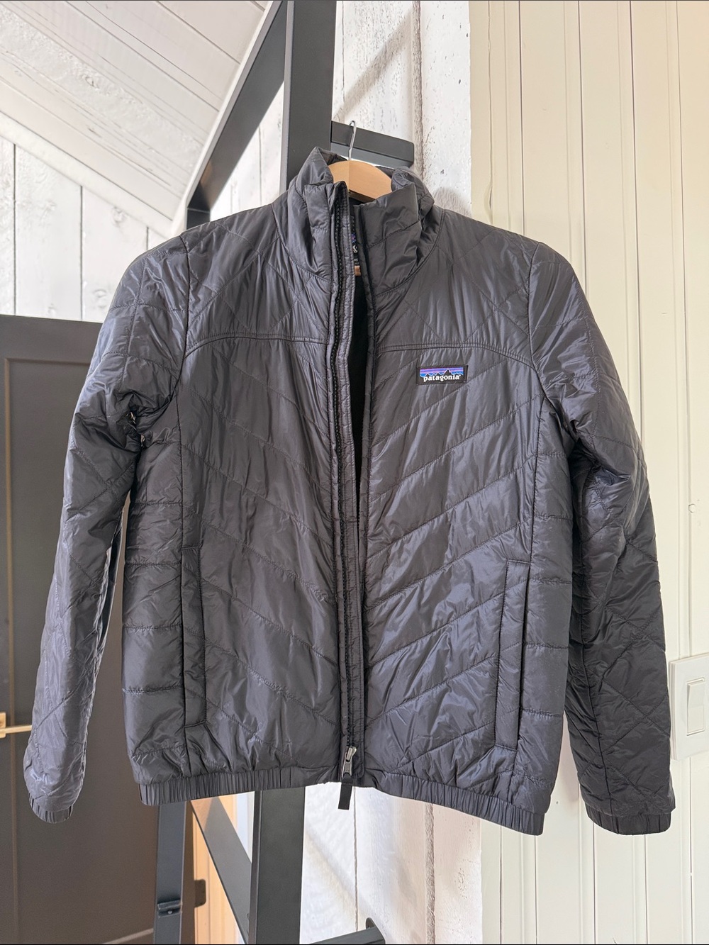 Patagonia Women’s Black Quilted Puffer Jacket
